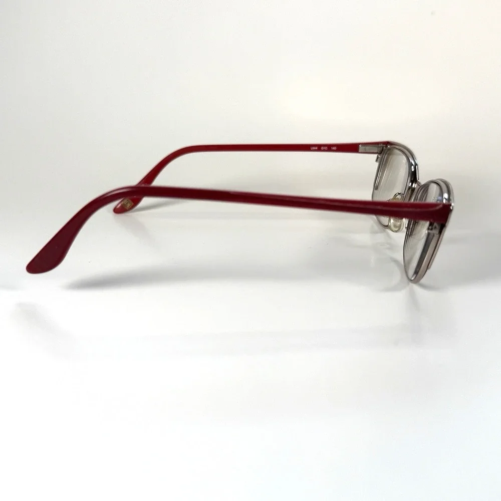 LIZ CLAIBORNE L644 G1C Eyeglasses Frame Only 50-16-140 Red Full Rim‎ Womens